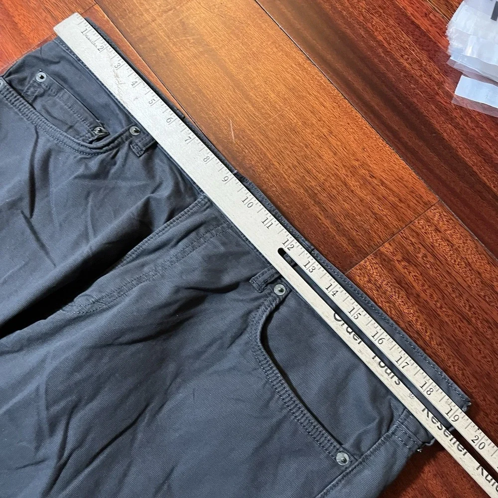 Banana Republic Jeans Mens 38x29 Gray Skinny Fit Stretch Casual Workwear Preppy